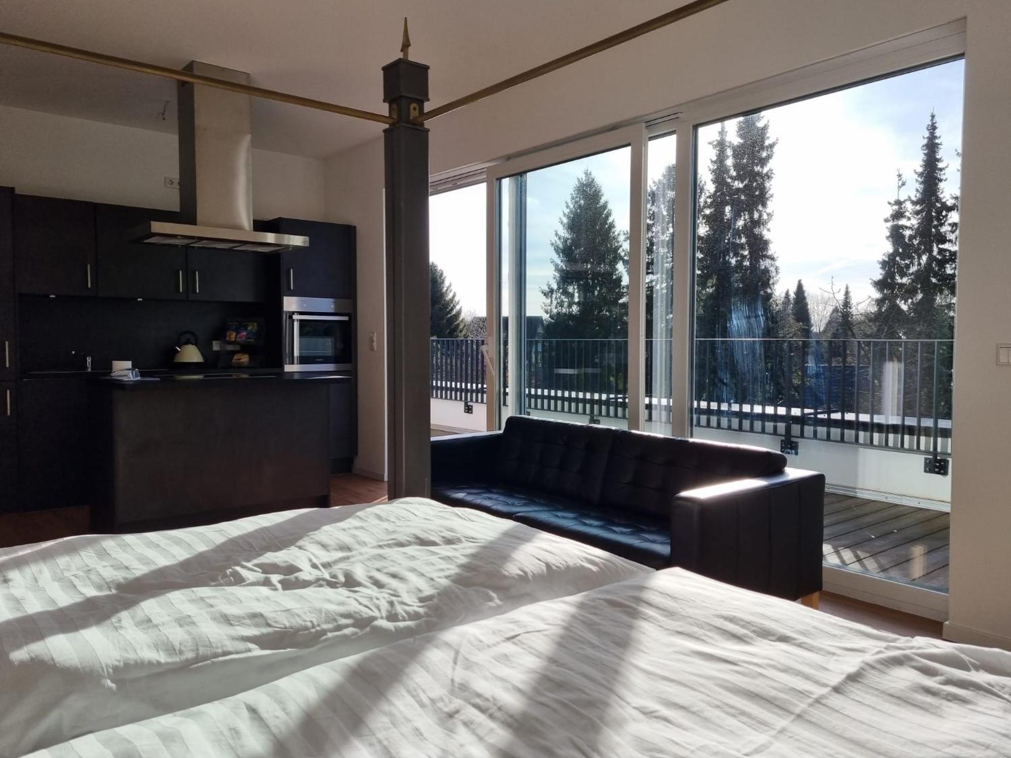 Stylische Penthouse Wohnung Hamburg Eksteriør bilde